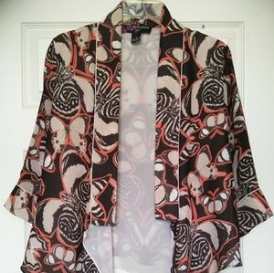 peck and peck cami mid sleeve fun print